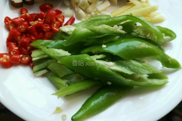 五花肉炒香干的做法图解2