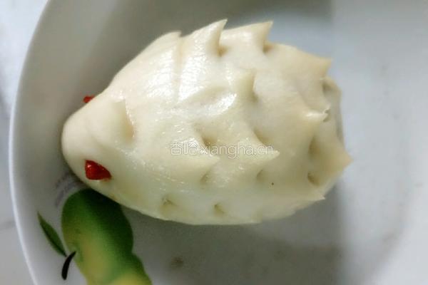 刺猬馒头的做法图解8