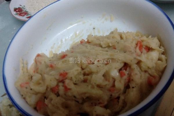 香烤土豆球的做法图解1