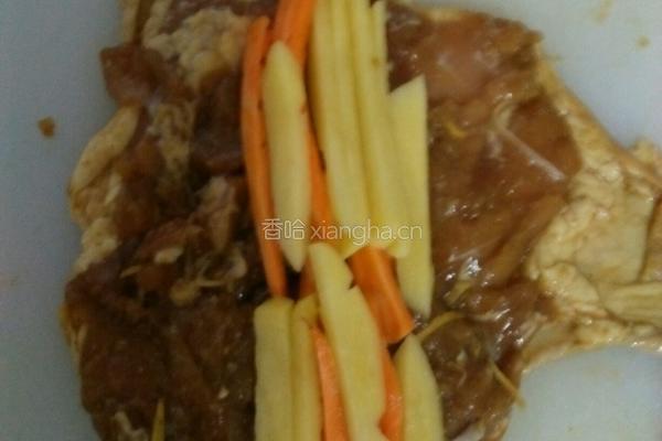 烤鸡肉卷的做法图解5