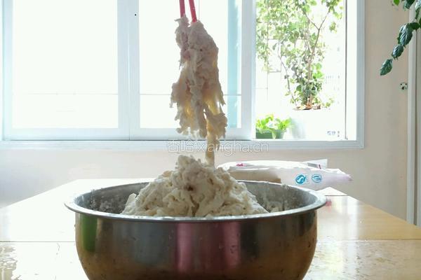 五花肉白菜香菇水饺的做法图解3