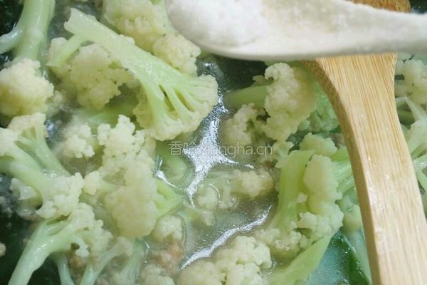 肉末花菜的做法图解9