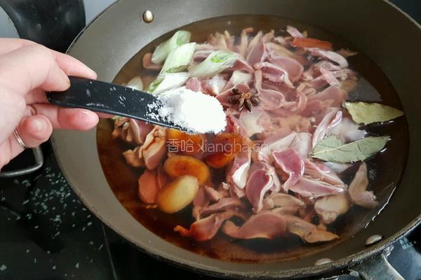 酱卤鸡胗的做法图解8