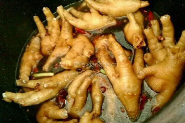 卤麻辣鸡爪的做法图解8