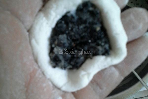 桂花黑芝麻猪油汤圆的做法图解6
