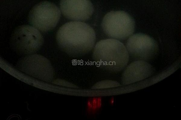 桂花黑芝麻猪油汤圆的做法图解9