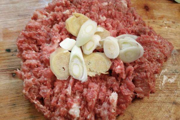 青萝卜猪肉馅的做法图解4