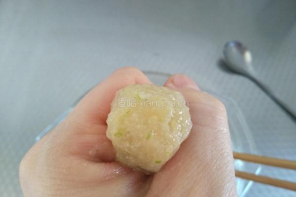 番茄汁鸡肉丸的做法图解7