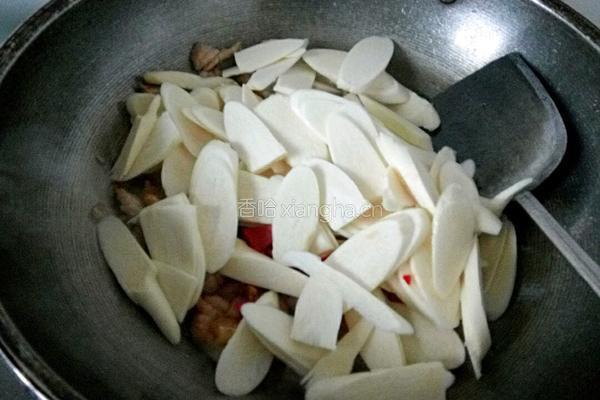 茭白肉片的做法图解6