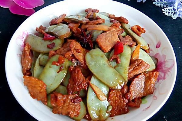 扁豆烧肉的做法图解10