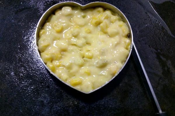 玉米粒煎饼的做法图解5