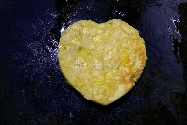 玉米粒煎饼的做法图解7