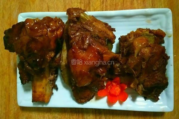 酱大骨头的做法图解13
