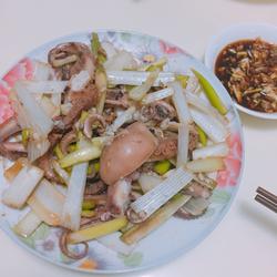 葱拌巴蛸
