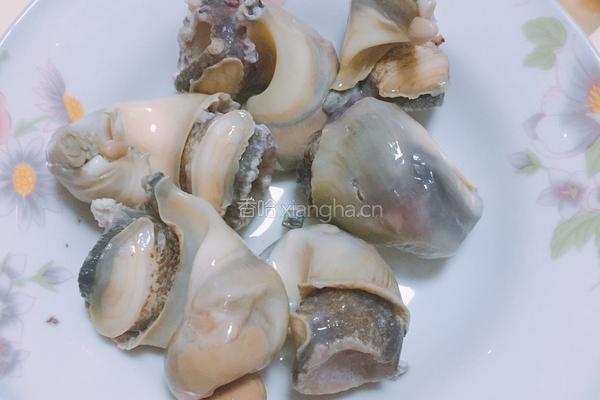 海螺拌黄瓜的做法图解1