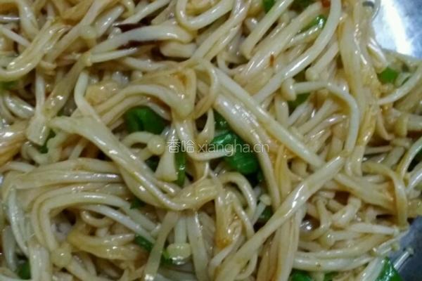 金针菇凉拌的做法图解5