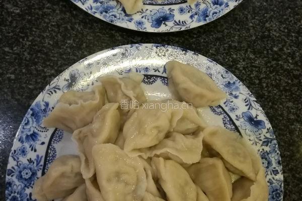 龙虾猪肉馅饺子的做法图解16