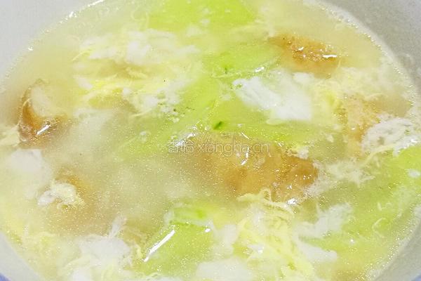 油条果子鸡蛋汤的做法图解7