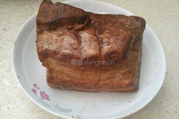 酸干扣肉的做法图解4