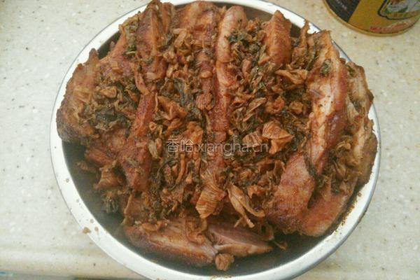 酸干扣肉的做法图解8