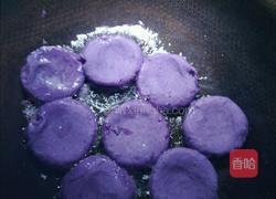 甜品……雪燕牛奶十煎紫薯饼的做法图解3