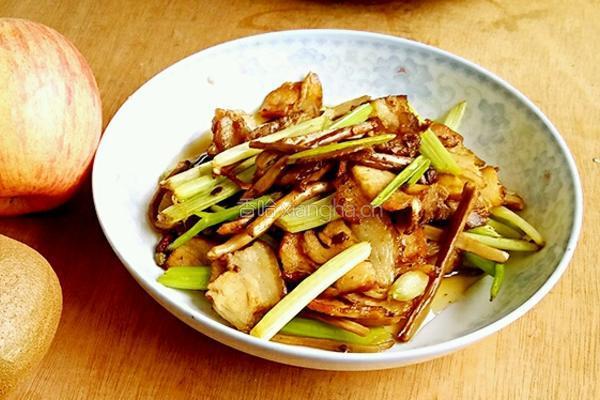 炒卤肉的做法图解4