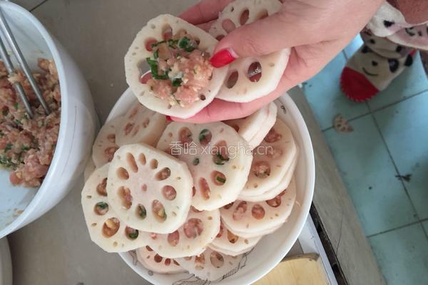 藕夹的做法图解4