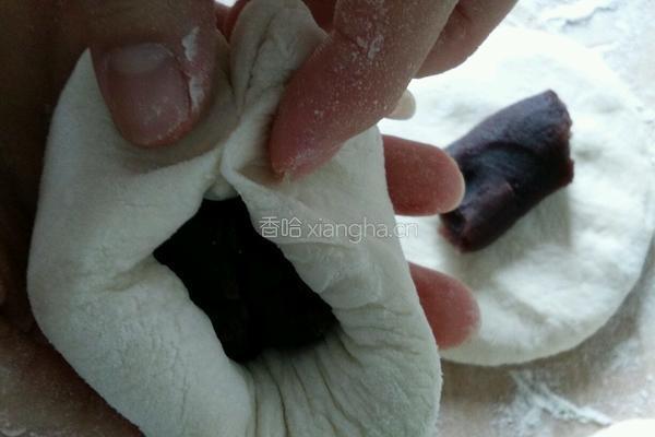 玉兔豆沙包的做法图解9