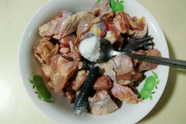 干锅香辣鸡的做法图解2