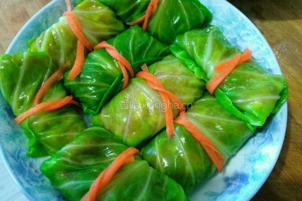 翡翠肉卷的做法图解12