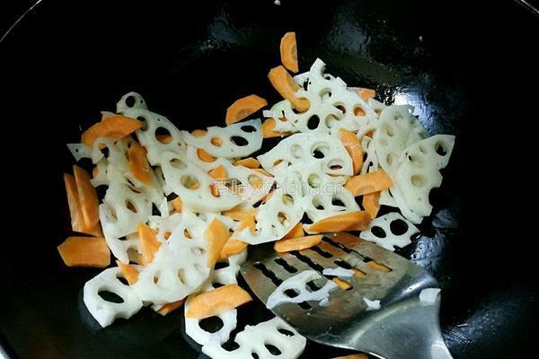 豆豉藕片的做法图解4
