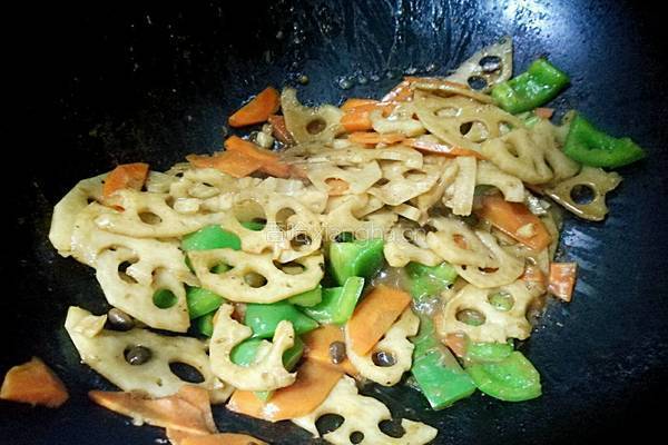 豆豉藕片的做法图解7
