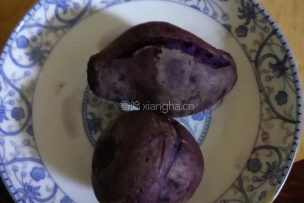 紫薯豆浆糖水的做法图解3