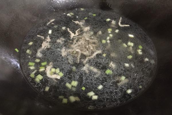 肉丸子蛋燕汤的做法图解13