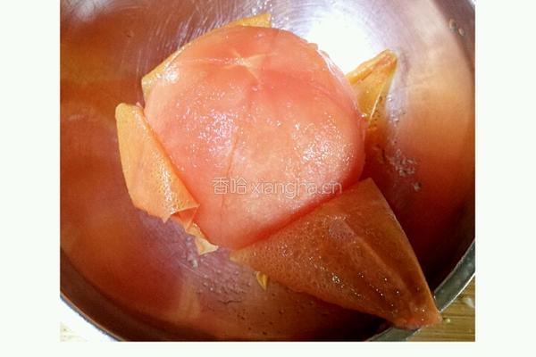 西红柿白菜疙瘩汤的做法图解2