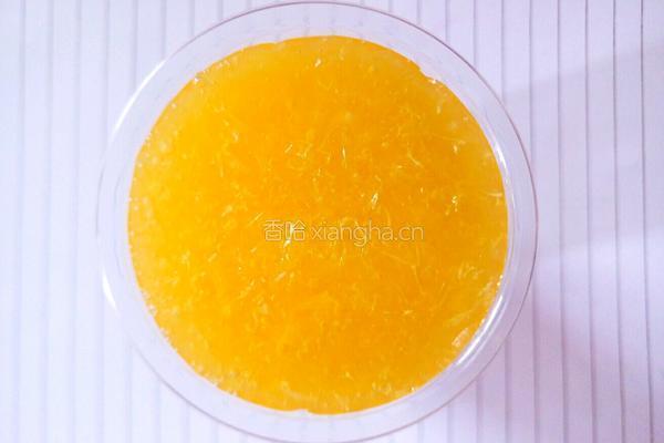 橙汁饼干糊的做法图解3
