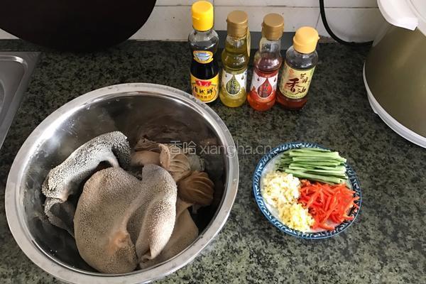 凉拌羊肚的做法图解6