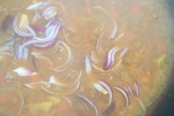 咖喱鸡腿饭的做法图解4