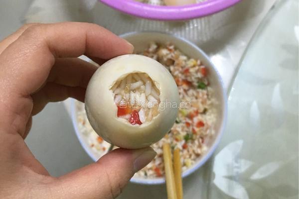 咸蛋包饭的做法图解3