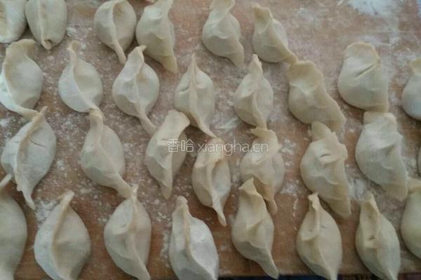 黄金煎水饺的做法图解3