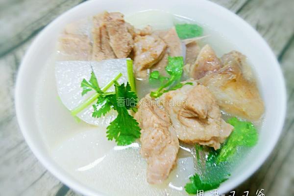 清炖羊肉萝卜汤的做法图解13