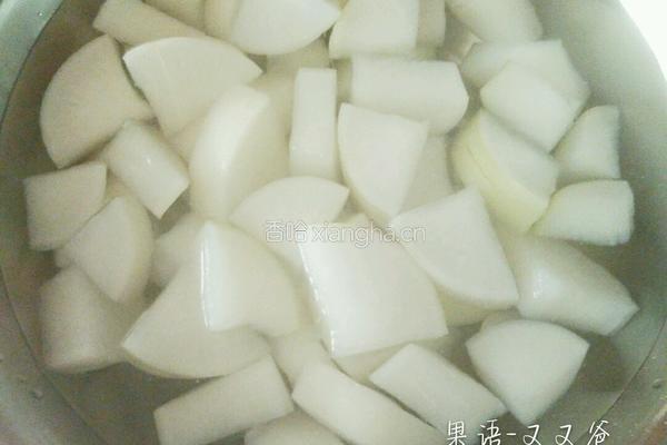 清炖羊肉萝卜汤的做法图解7