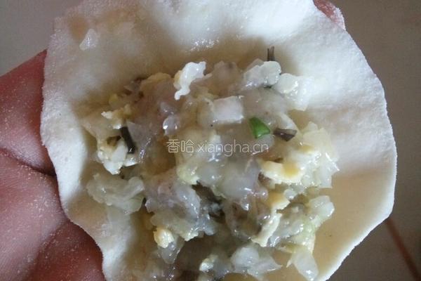 白菜虾仁饺子的做法图解13