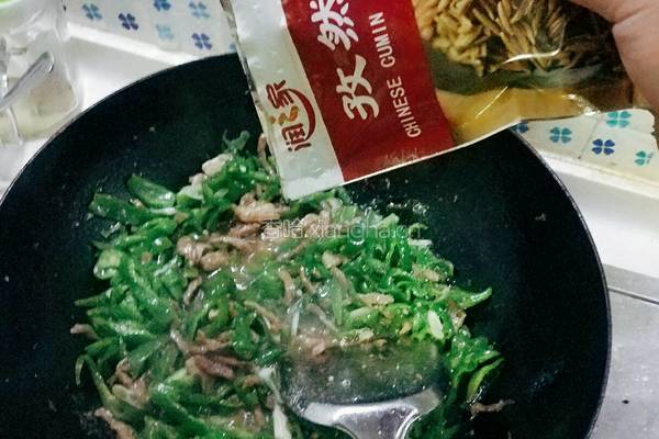孜然炒肉的做法图解11