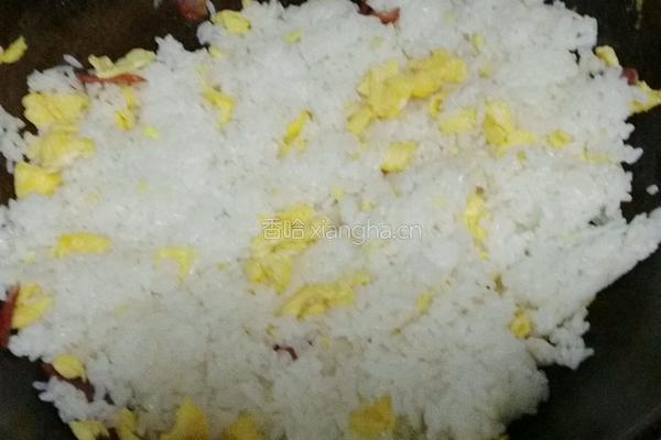 吉祥三宝炒饭的做法图解8