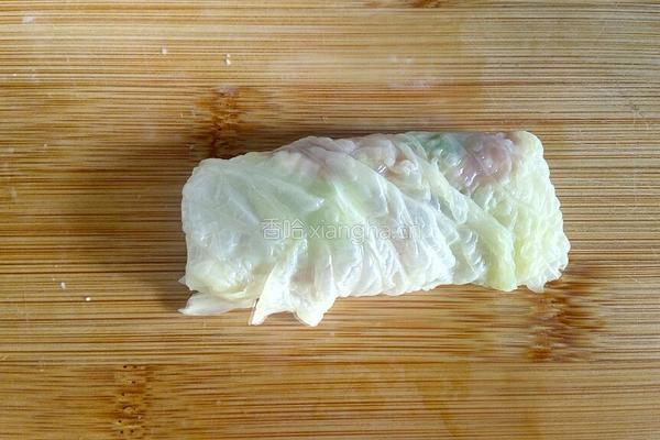 白菜肉卷的做法图解13