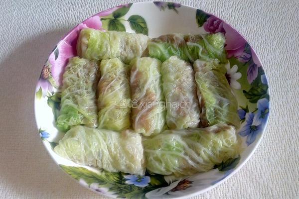 白菜肉卷的做法图解14