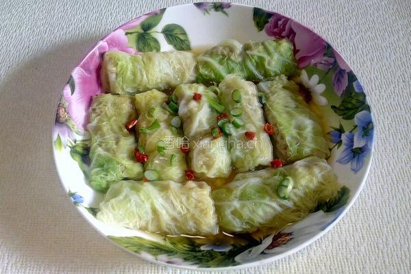 白菜肉卷的做法图解19