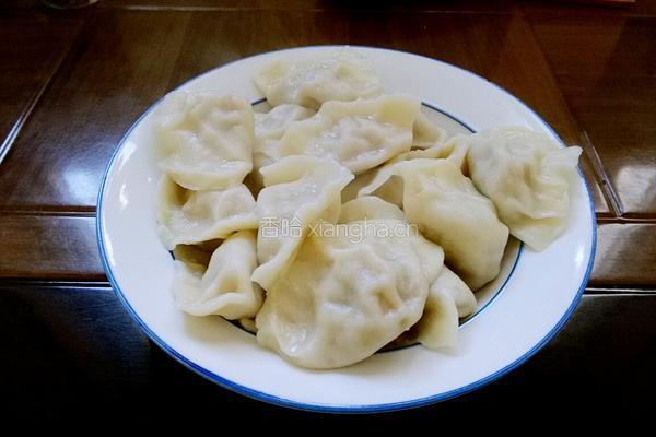 黄金煎水饺的做法图解4