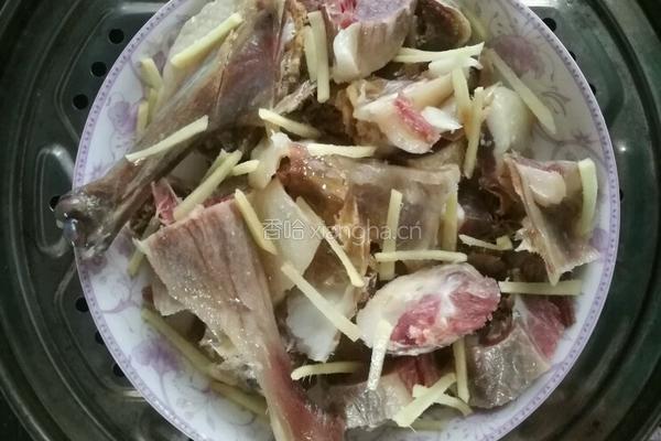 蒸咸鸭的做法图解3